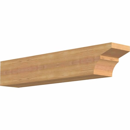 Ekena Millwork Monterey Smooth Rafter Tail, Western Red Cedar, 5 1/2"W x 6"H x 32"L RFT06X06X32MON00SWR